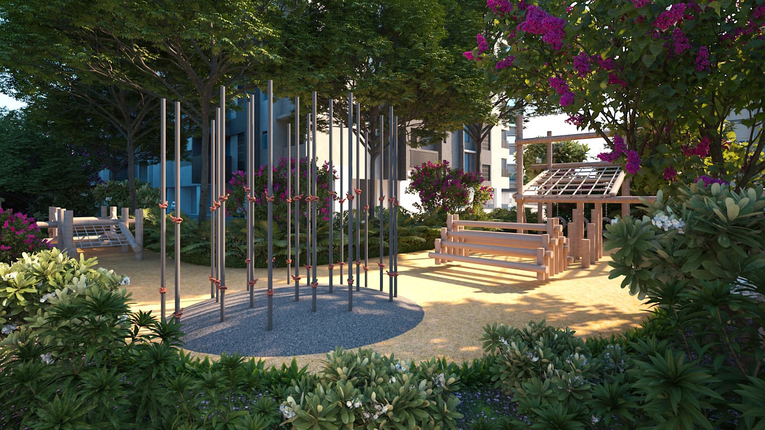 Suraksha Whispering Waves children play area