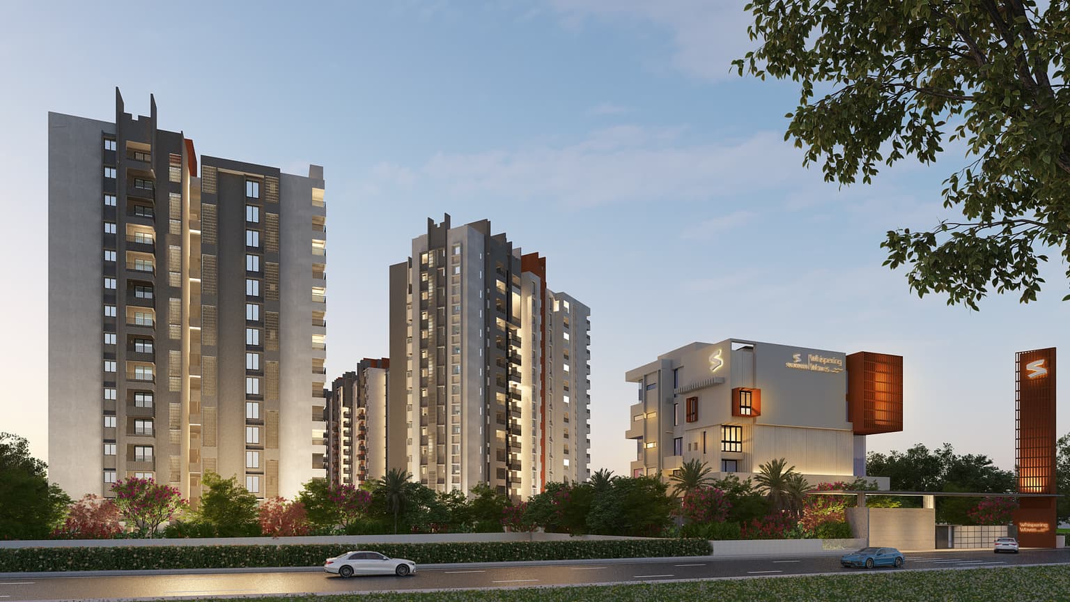 Suraksha Whispering Waves exterior view